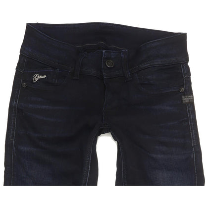 G-Star Lynn Women Navy Skinny Slim Stretch Jeans W26 L31