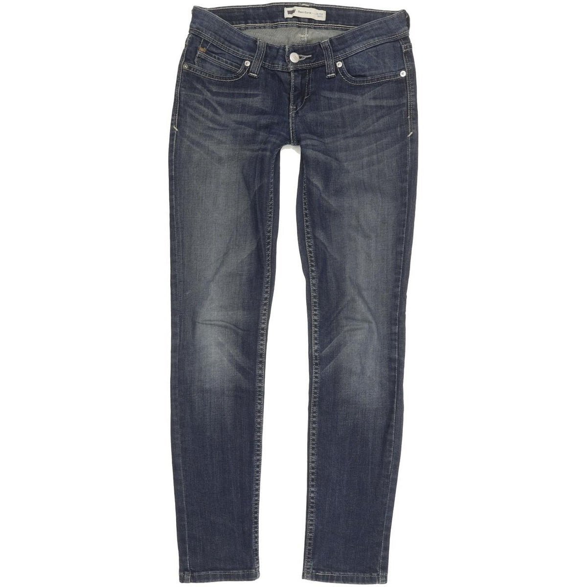 Levi's Demi Curve Women Blue Skinny Slim Stretch Jeans W26 L28