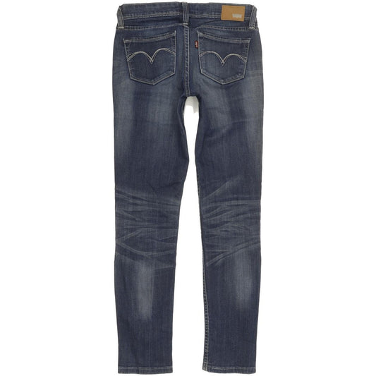 Levi's Demi Curve Women Blue Skinny Slim Stretch Jeans W26 L28