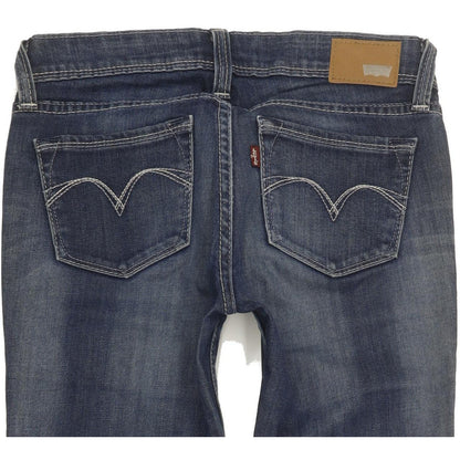 Levi's Demi Curve Women Blue Skinny Slim Stretch Jeans W26 L28