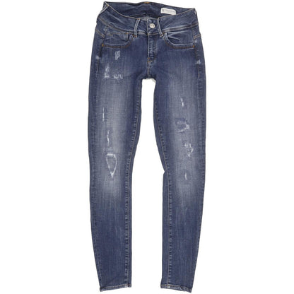 G-Star Women Blue Skinny Slim Stretch Jeans W24 L29