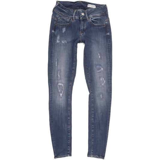 G-Star Women Blue Skinny Slim Stretch Jeans W24 L29