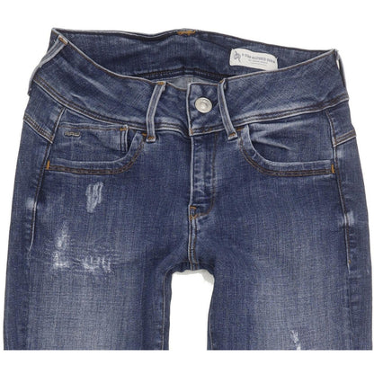 G-Star Women Blue Skinny Slim Stretch Jeans W24 L29