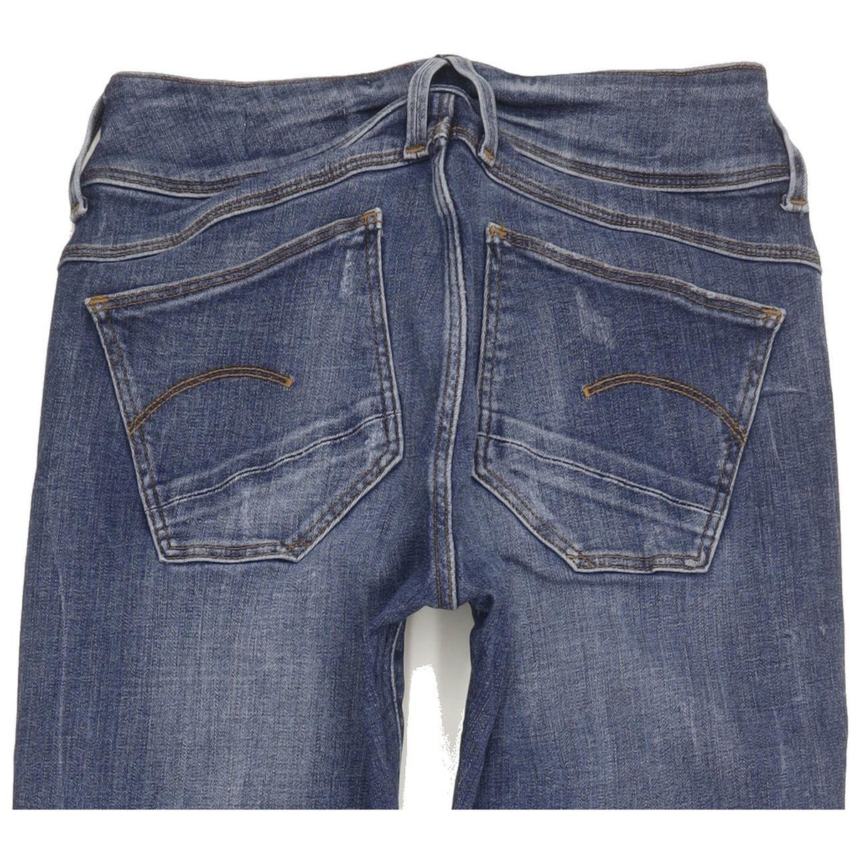 G-Star Women Blue Skinny Slim Stretch Jeans W24 L29