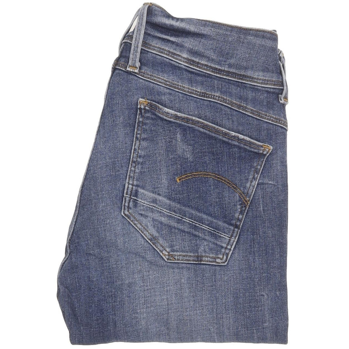 G-Star Women Blue Skinny Slim Stretch Jeans W24 L29