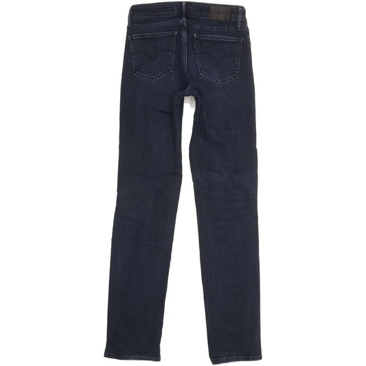 Levi's 712 Women Blue Straight Slim Stretch Jeans W26 L32