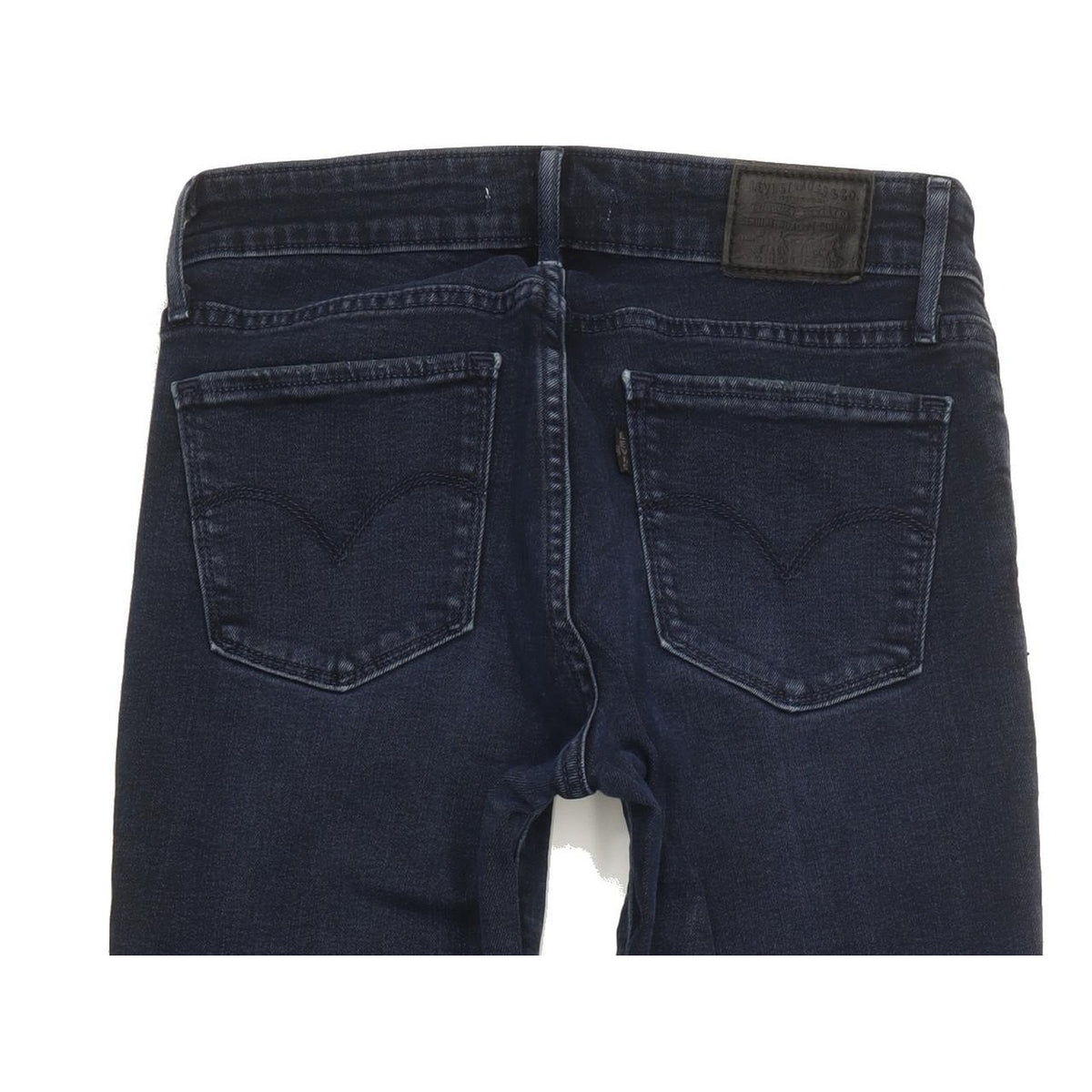 Levi's 712 Women Blue Straight Slim Stretch Jeans W26 L32