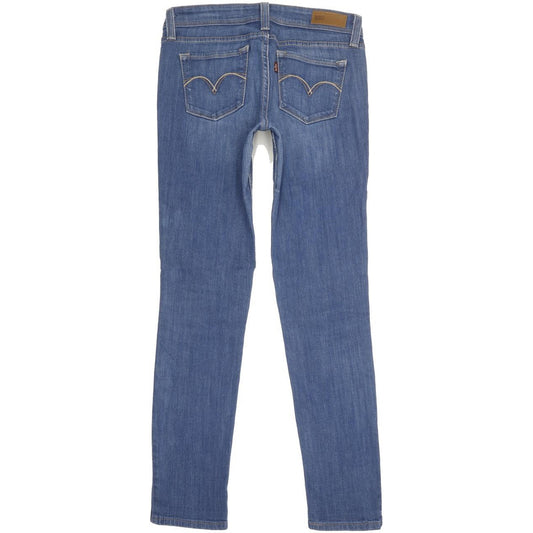 Levi's Demi Curve Women Blue Skinny Slim Stretch Jeans W27 L30