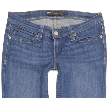 Levi's Demi Curve Women Blue Skinny Slim Stretch Jeans W27 L30