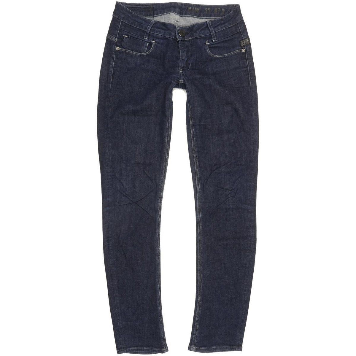 G-Star New Radar Women Blue Skinny Slim Stretch Jeans W25 L28