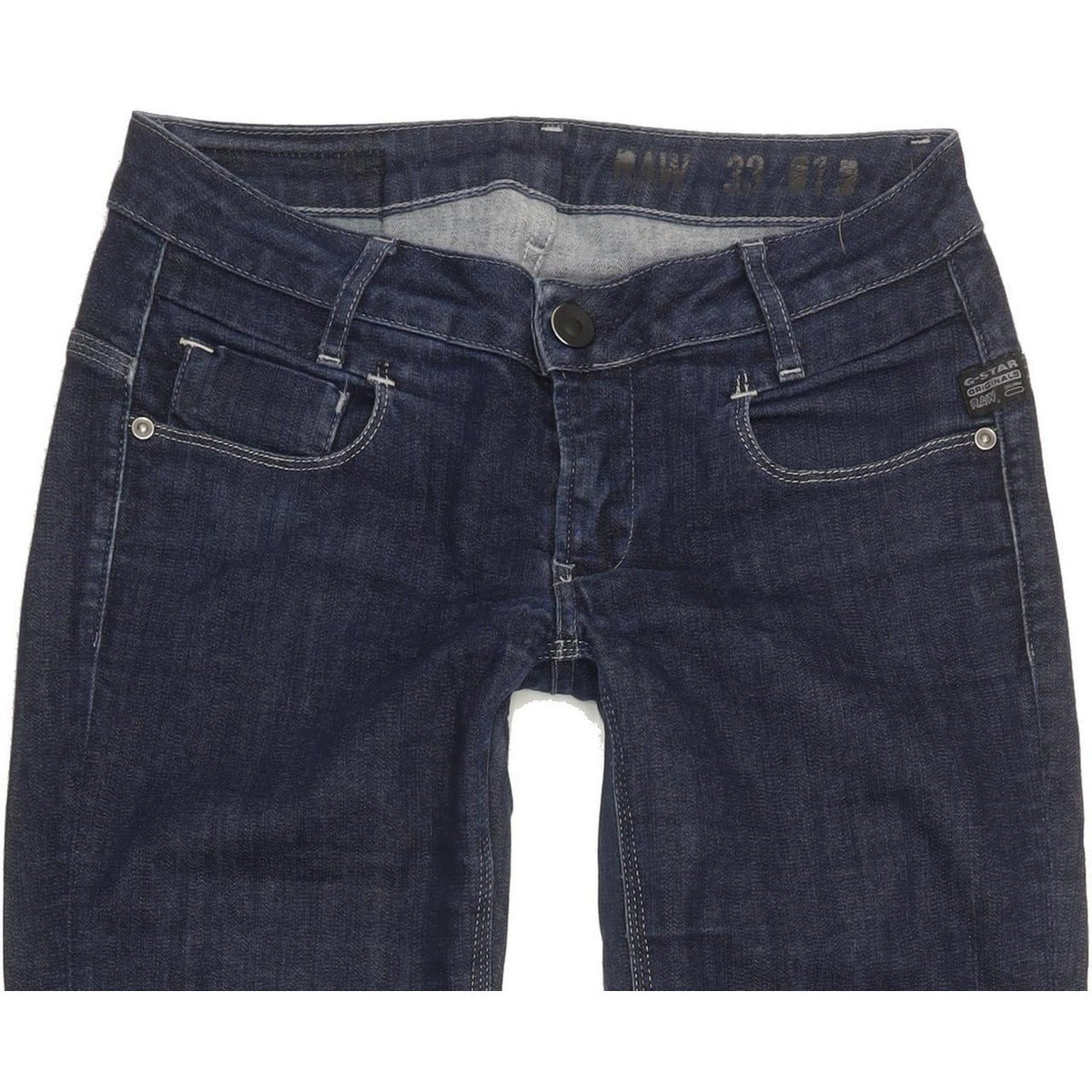 G-Star New Radar Women Blue Skinny Slim Stretch Jeans W25 L28