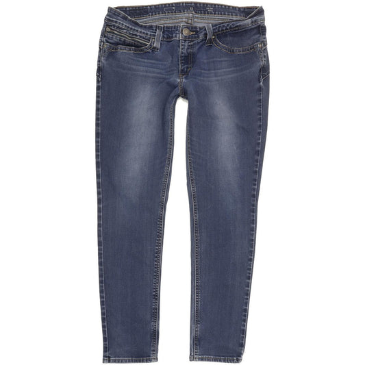 Levi's Women Blue Skinny Slim Stretch Jeans W33 L27