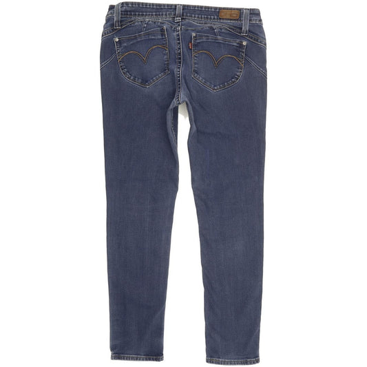 Levi's Women Blue Skinny Slim Stretch Jeans W33 L27