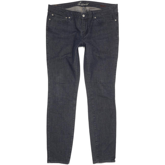 Levi's Women Blue Skinny Slim Stretch Jeans W34 L31