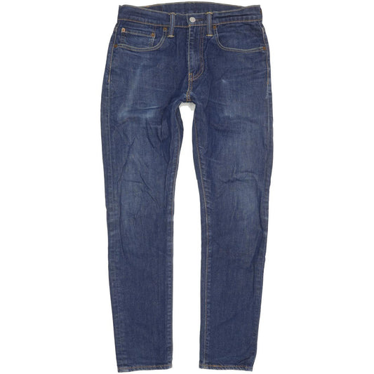Levi's 512 Men Blue Tapered Slim Stretch Jeans W31 L29