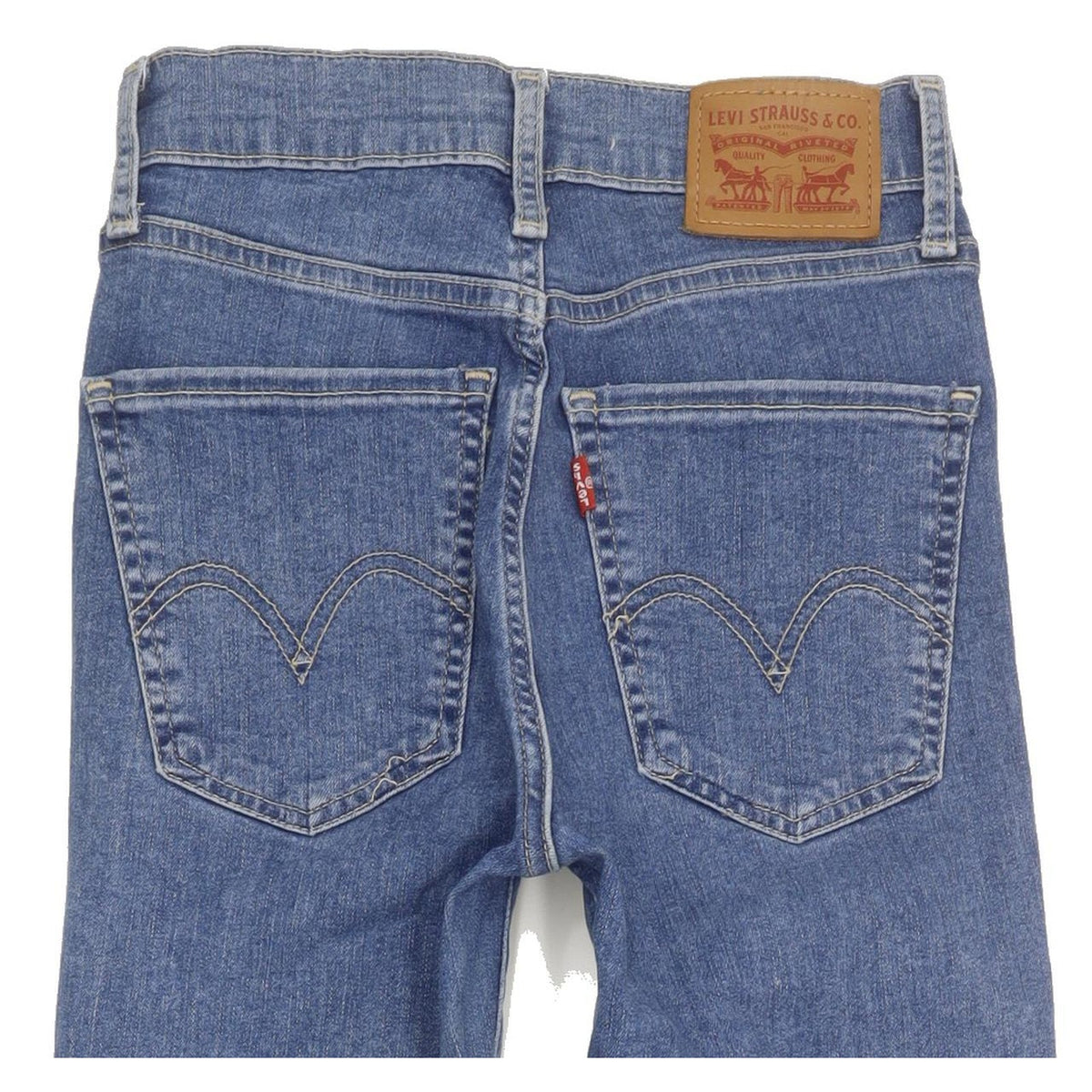 Levi's Mile Women Blue Skinny Slim Stretch Jeans W25 L32