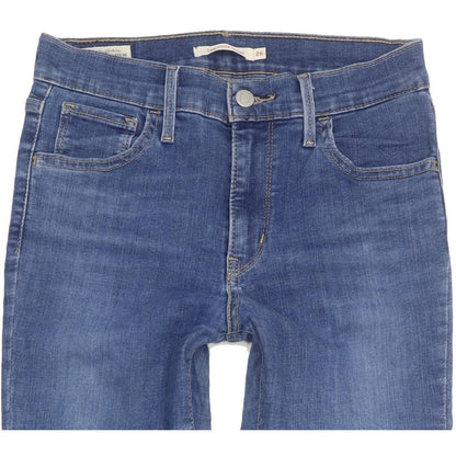 Levi's 720 Super Women Blue Skinny Slim Stretch Jeans W26 L30