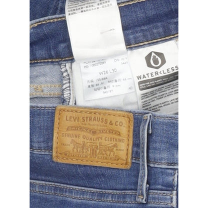 Levi's 720 Super Women Blue Skinny Slim Stretch Jeans W26 L30