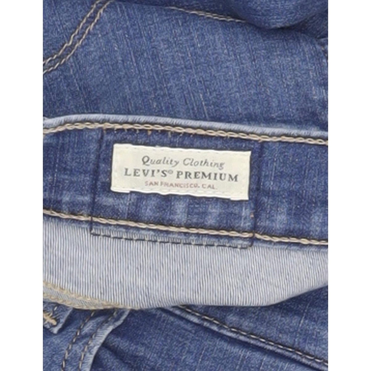 Levi's 720 Super Women Blue Skinny Slim Stretch Jeans W26 L30