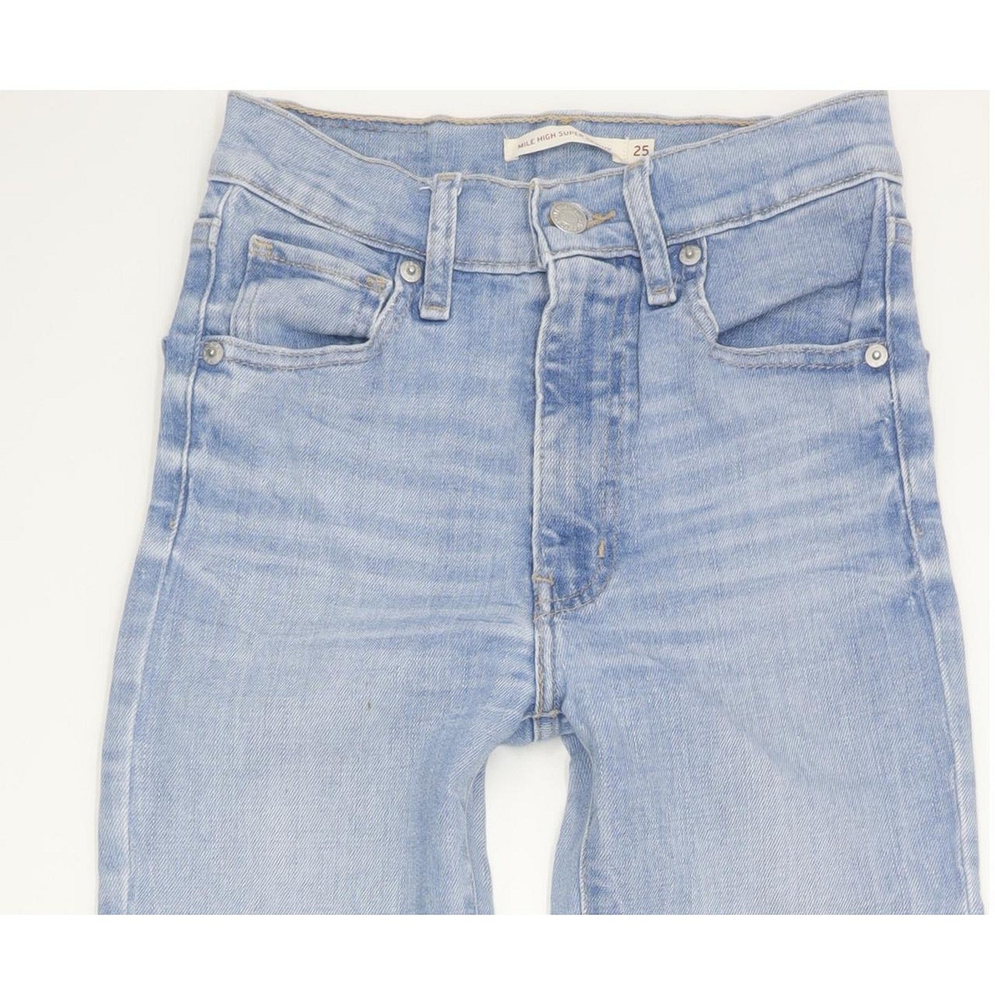 Levi's Mile Women Blue Skinny Slim Stretch Jeans W25 L32