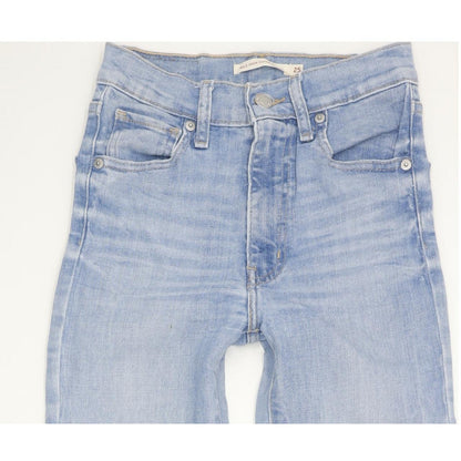 Levi's Mile Women Blue Skinny Slim Stretch Jeans W25 L32