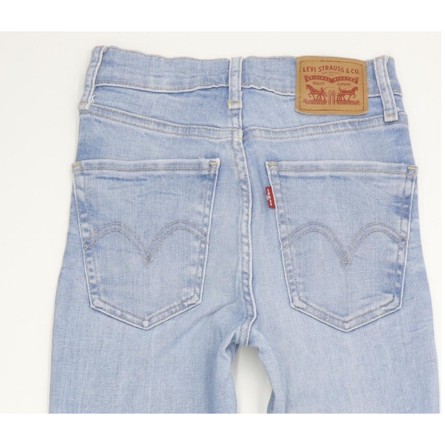 Levi's Mile Women Blue Skinny Slim Stretch Jeans W25 L32
