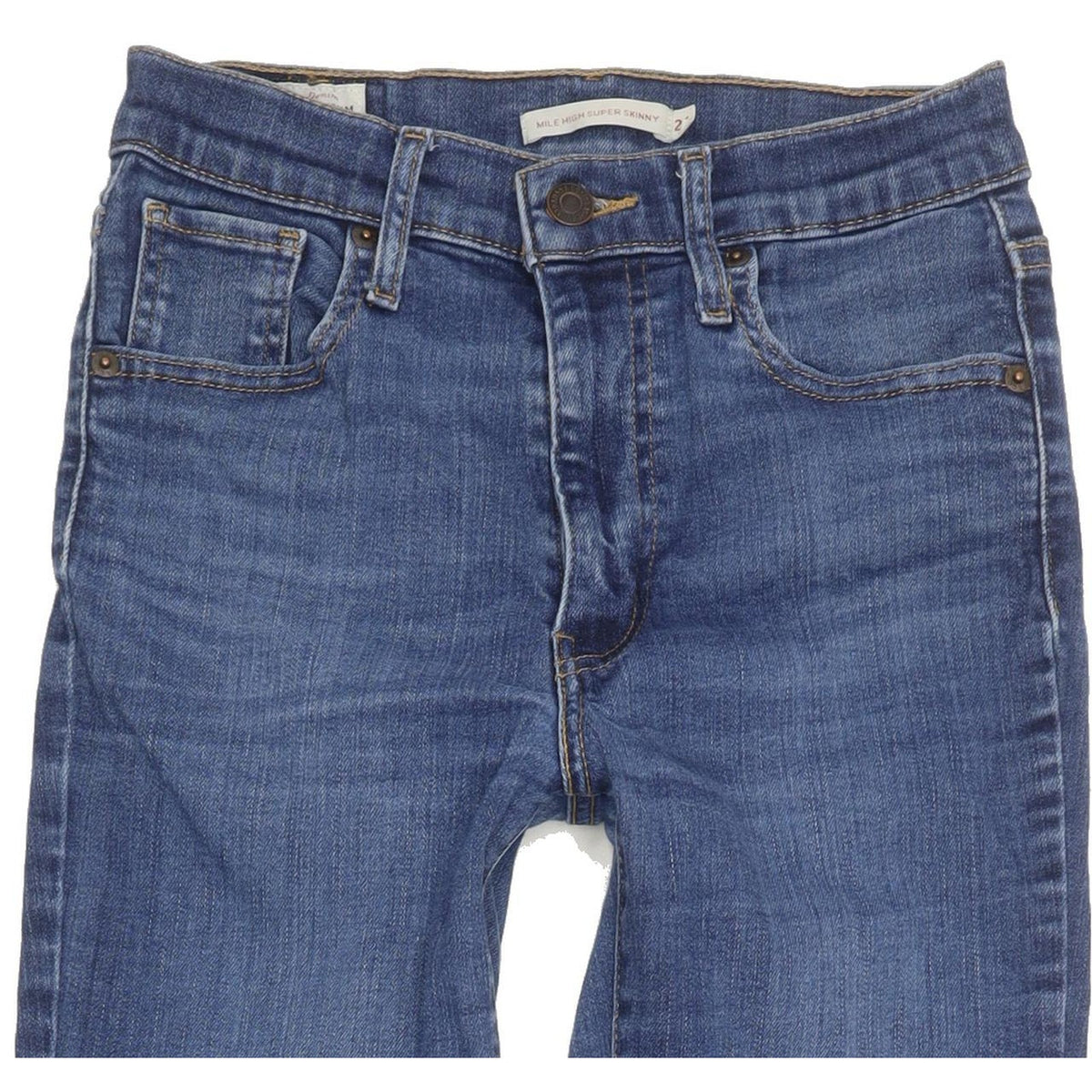 Levi's Mile Women Blue Skinny Slim Stretch Jeans W26 L29