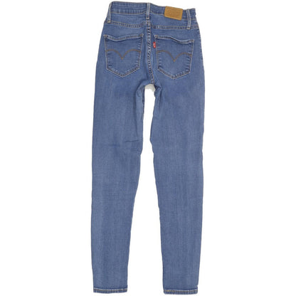 Levi's 721 Women Blue Skinny Slim Stretch Jeans W26 L30