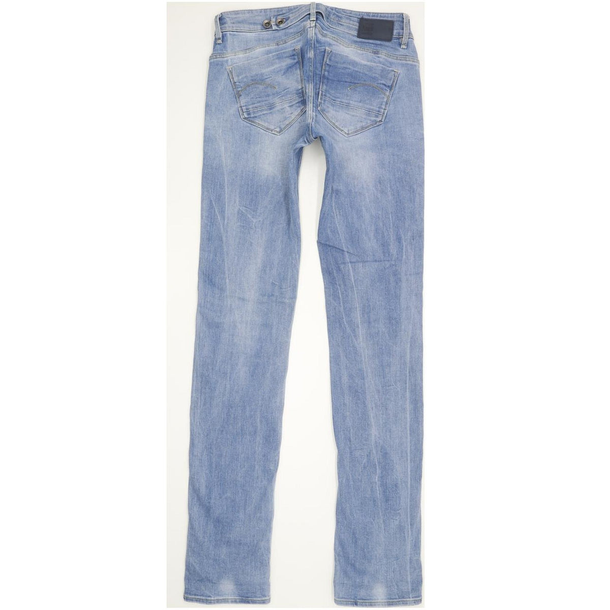 G-Star Midge Women Blue Straight Slim Stretch Jeans W26 L34