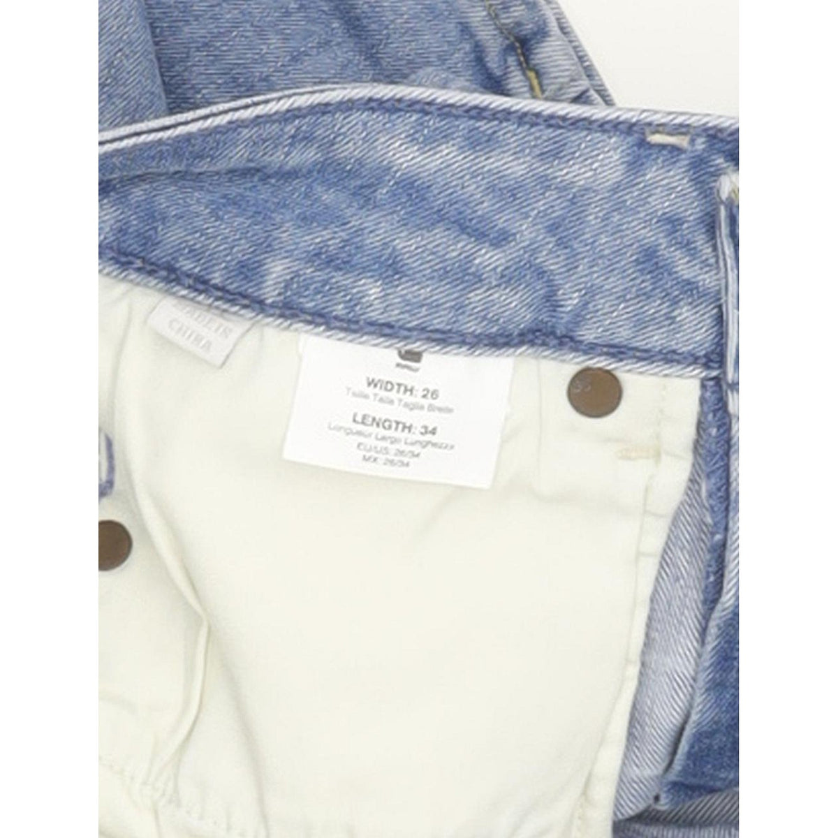 G-Star Midge Women Blue Straight Slim Stretch Jeans W26 L34