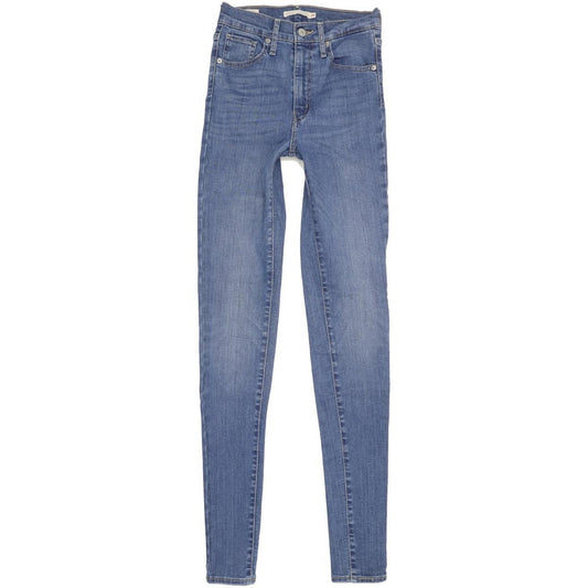 Levi's Mile Women Blue Skinny Slim Stretch Jeans W25 L33