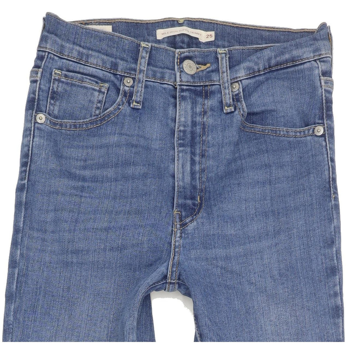 Levi's Mile Women Blue Skinny Slim Stretch Jeans W25 L33