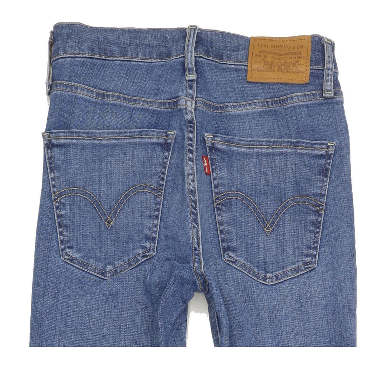 Levi's Mile Women Blue Skinny Slim Stretch Jeans W25 L33