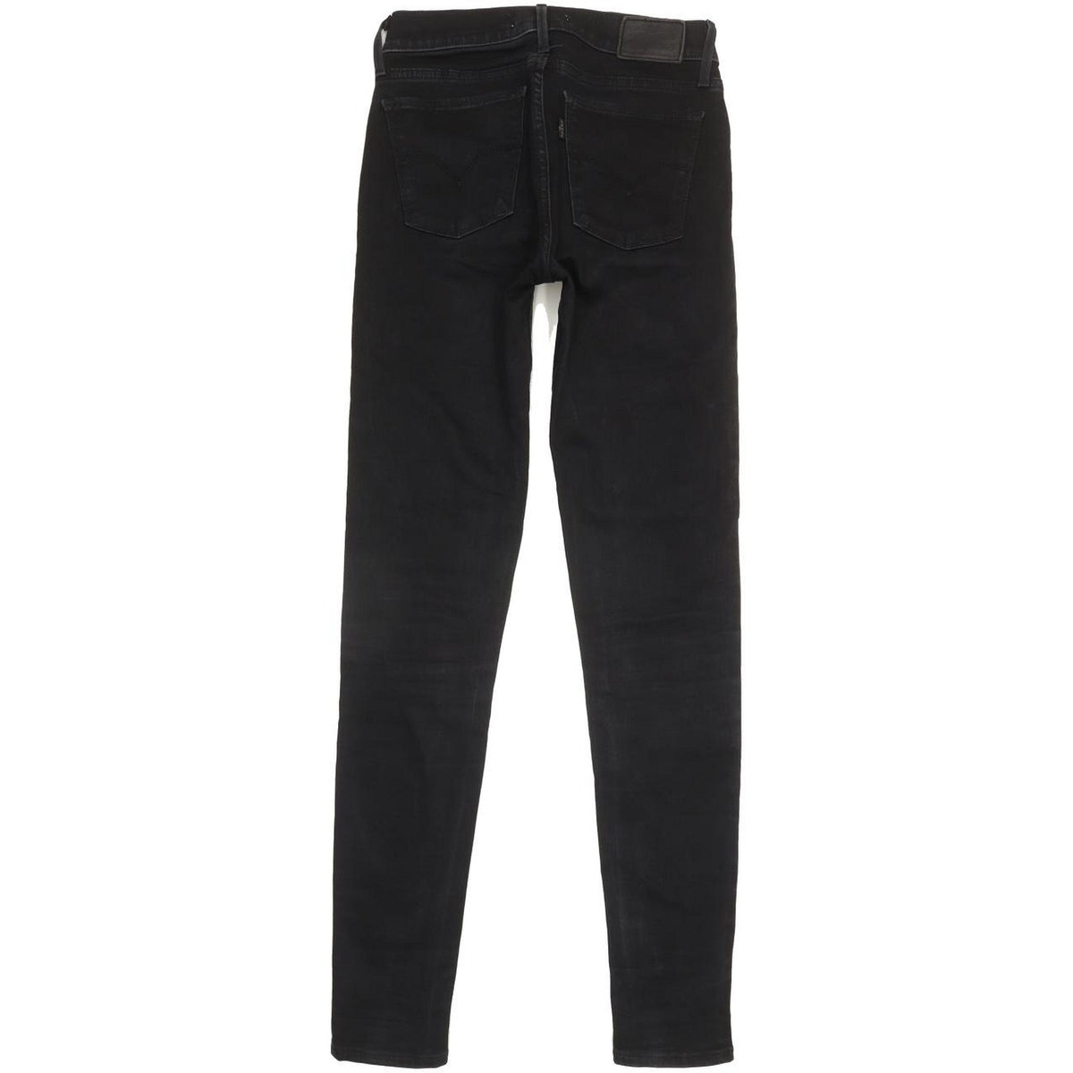 Levi's 710 Super Women Black Skinny Slim Stretch Jeans W26 L30