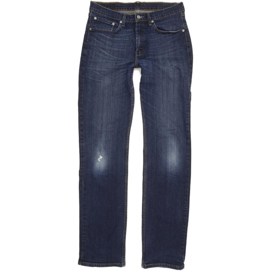 Levi's 751 Men Blue Straight Regular Stretch Jeans W33 L35