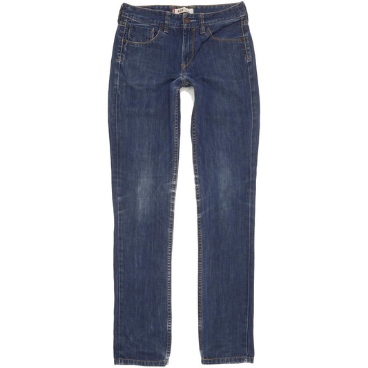 Levi's 628 Women Blue Straight Slim Jeans W29 L32