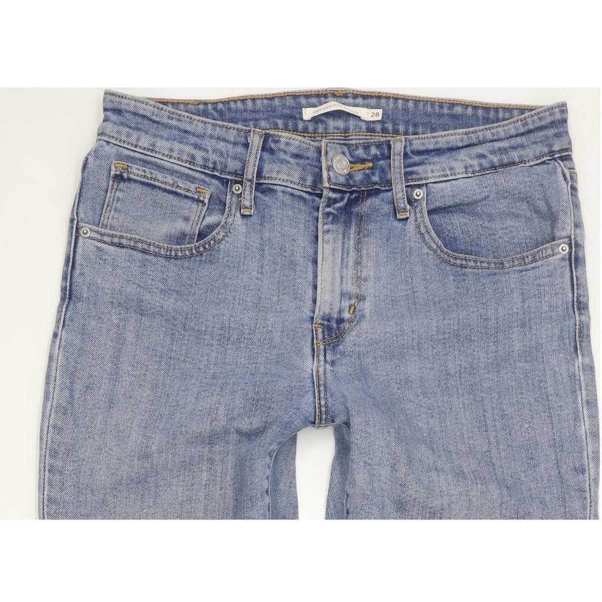 Levi's 721 Women Blue Skinny Slim Stretch Jeans W28 L31