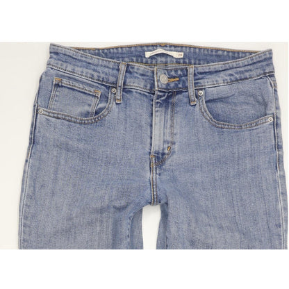 Levi's 721 Women Blue Skinny Slim Stretch Jeans W28 L31