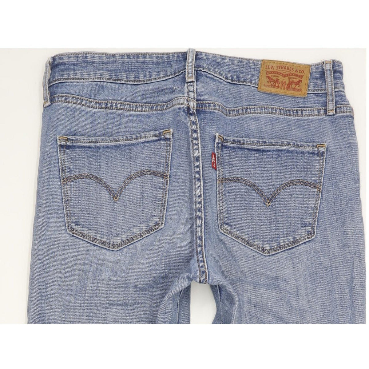Levi's 721 Women Blue Skinny Slim Stretch Jeans W28 L31