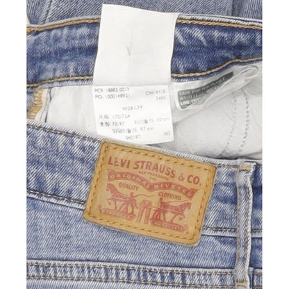 Levi's 721 Women Blue Skinny Slim Stretch Jeans W28 L31