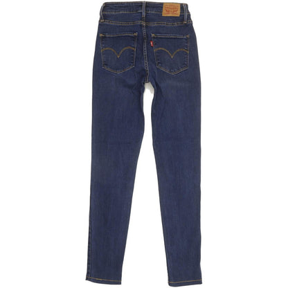 Levi's 721 Women Blue Skinny Slim Stretch Jeans W25 L29