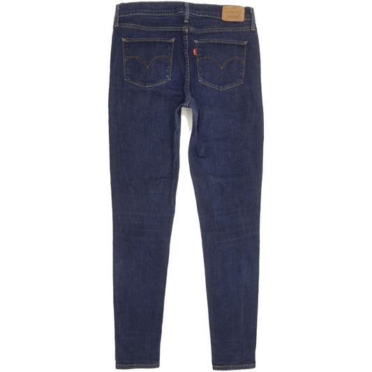 Levi's 720 Blue Skinny Slim Stretch Jeans High Waisted W30 L30