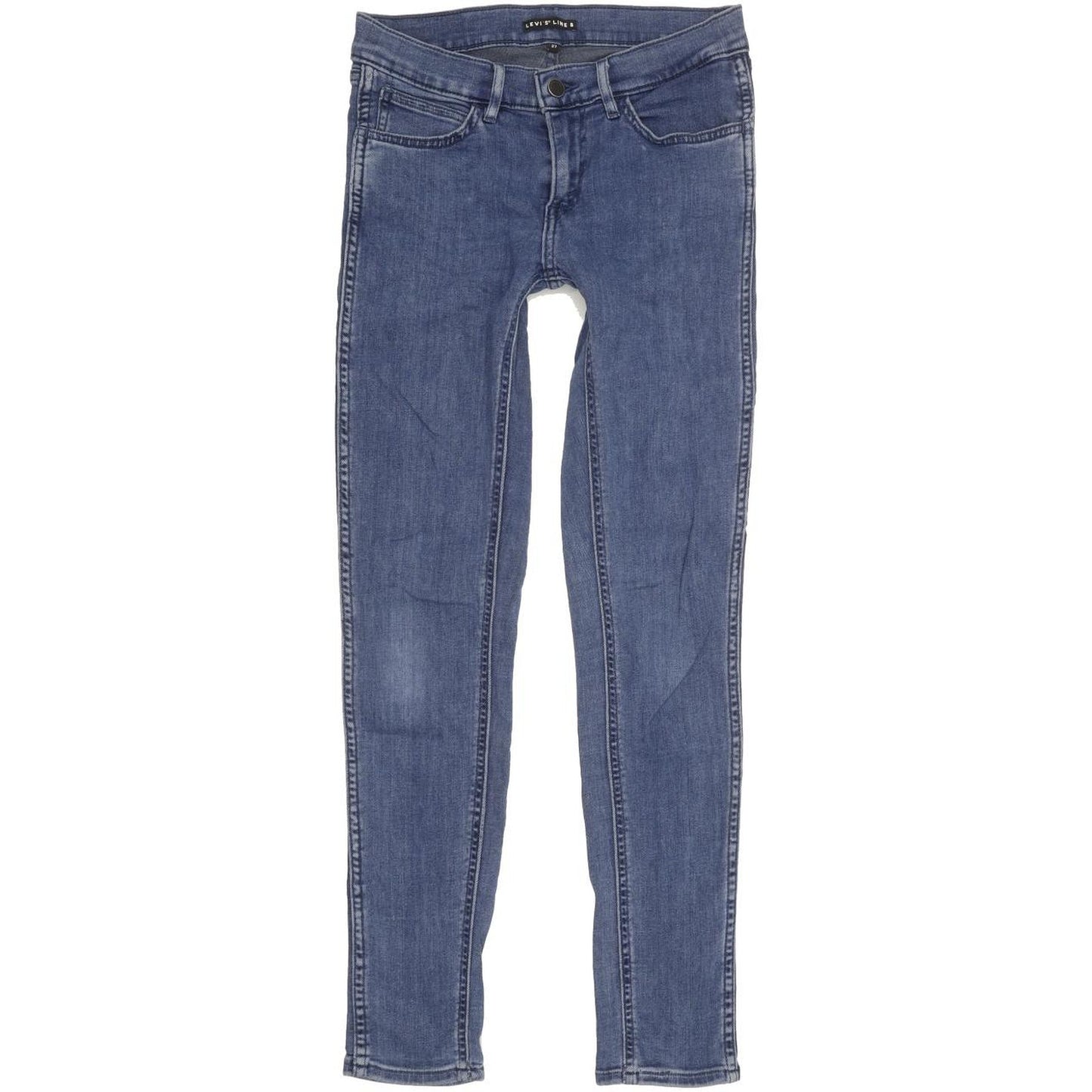 Levi's Line 8 Women Blue Skinny Slim Stretch Jeans W27 L28