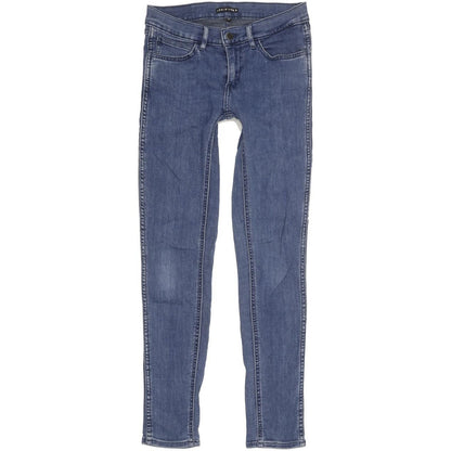 Levi's Line 8 Women Blue Skinny Slim Stretch Jeans W27 L28