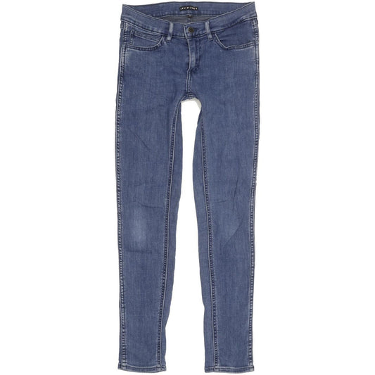 Levi's Line 8 Women Blue Skinny Slim Stretch Jeans W27 L28