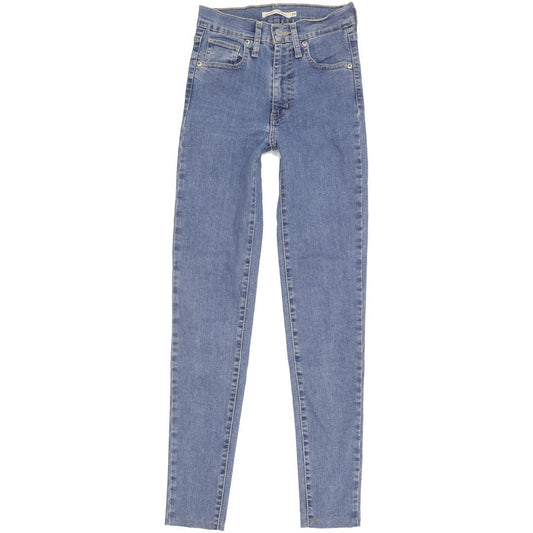 Levi's Mile Women Blue Skinny Slim Stretch Jeans W24 L28