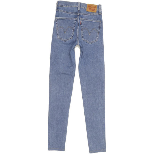 Levi's Mile Women Blue Skinny Slim Stretch Jeans W24 L28