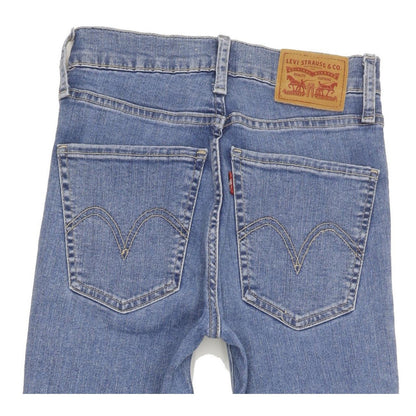 Levi's Mile Women Blue Skinny Slim Stretch Jeans W24 L28