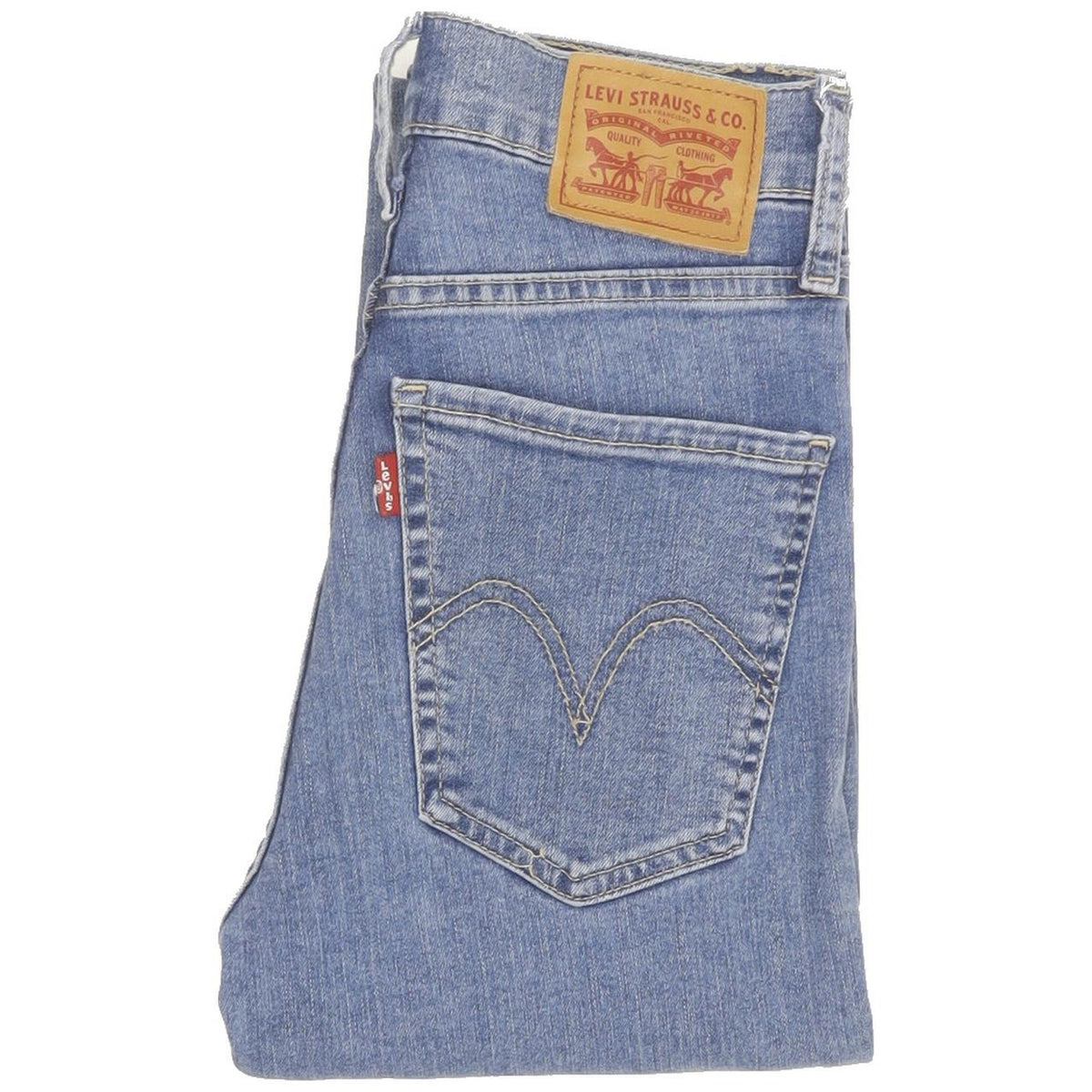 Levi's Mile Women Blue Skinny Slim Stretch Jeans W24 L28