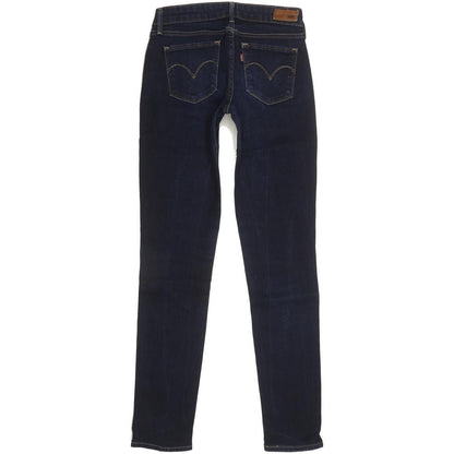 Levi's Demi Curve Women Blue Skinny Slim Stretch Jeans W26 L30
